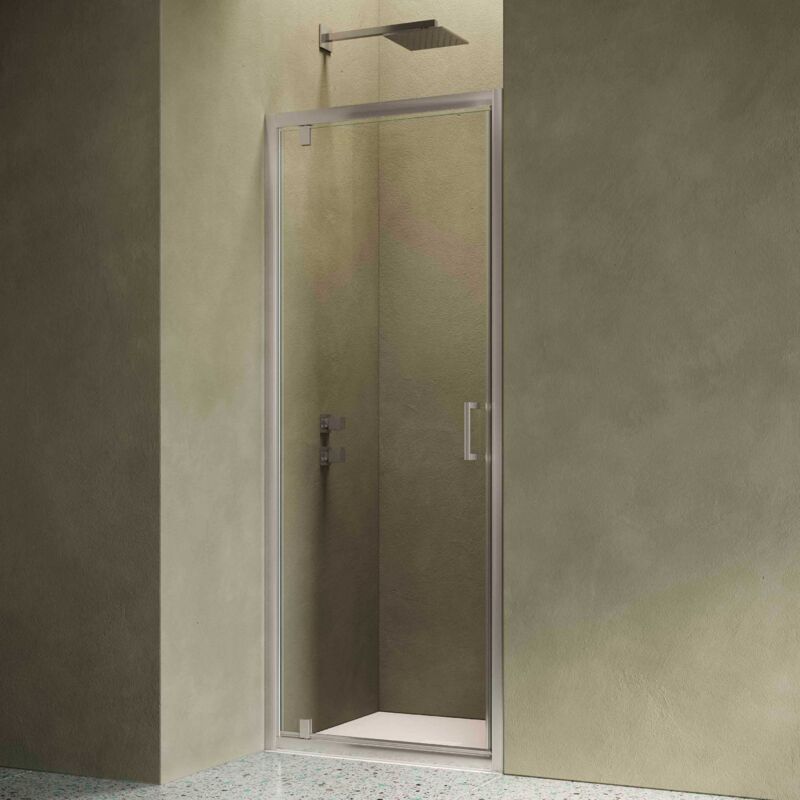 foto del prodotto siro box doccia per nicchia 70 cm con anta a battente
