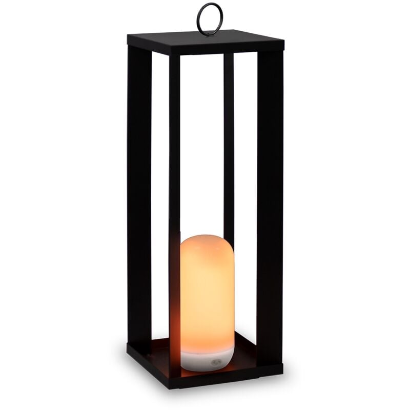 foto del prodotto siroco 50 cm di altezza. lampada decorativa senza fili per interni ed esterni. luce led ricaricabile via usb. prodotto in spagna