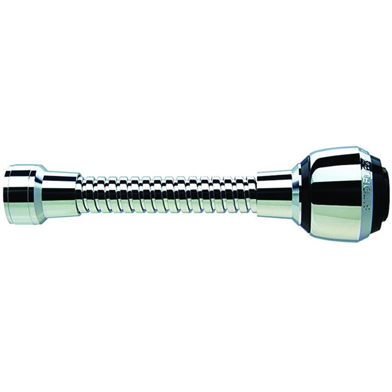 foto del prodotto siroflex rompigetto flessibile tipo lusso in ottone cromato cm.14 2510 s milady