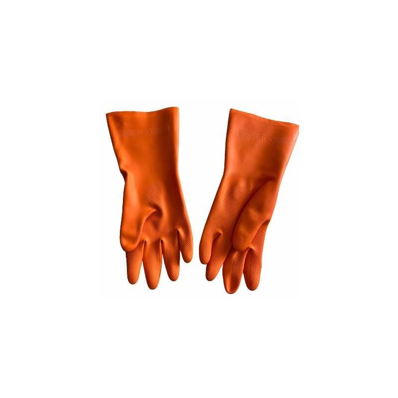 foto del prodotto sistar 555.0299.9 guanti industrial alto 299 in lattice arancio taglia l