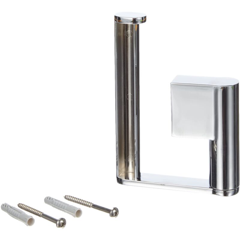 foto del prodotto sistema 2 system 2 350000107 portarotolo, cromato, senza coperchio, supporto per rotolo di carta igienica, montaggio a parete, cromo, normale emco