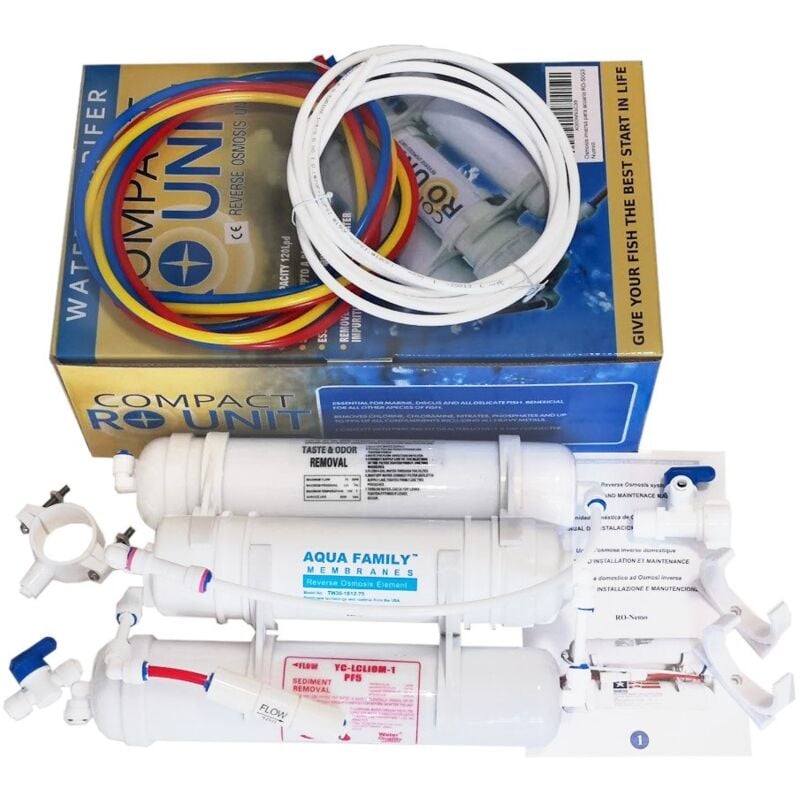 foto del prodotto sistema a 3 stadi osmosi inversa 75 gpd line
