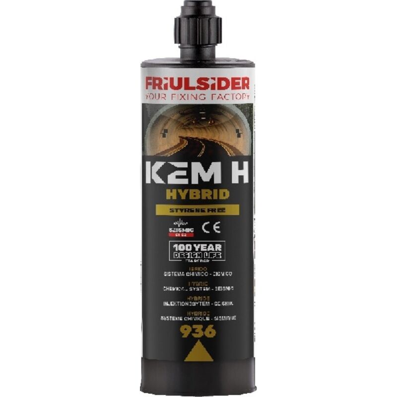 foto del prodotto sistema chimico per fissaggio antisismico friulsider senza stirene da 420ml 9360000000001