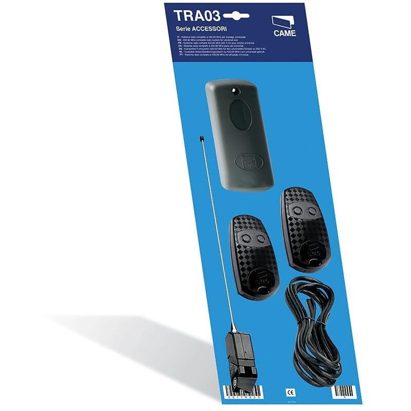 foto del prodotto sistema completo radio 12 24 v ac-dc - came