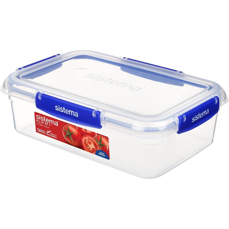 foto del prodotto sistema contenitore rettangolare klip it plus, 2.2 lt, cucina, contenitori per alimenti