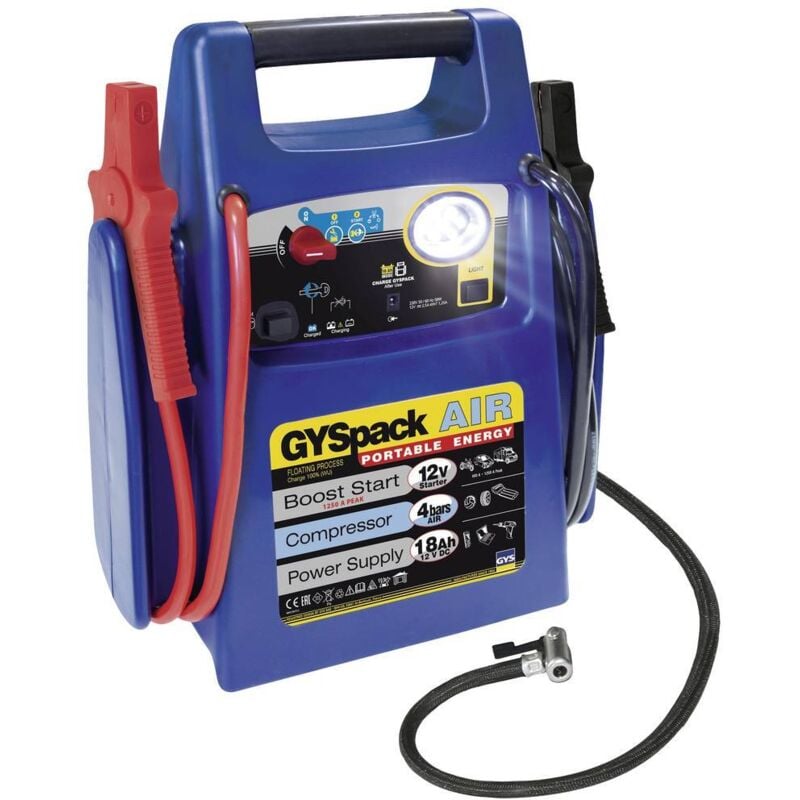 foto del prodotto sistema di accensione rapido pack air 3in1 026322 corrente d avviamento ausiliaria 12 v 480 a trasformatore 23 gys