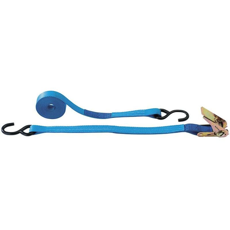 foto del prodotto sistema di ancoraggio a cinghia con cricchetto 25 mm fervi 0635 25