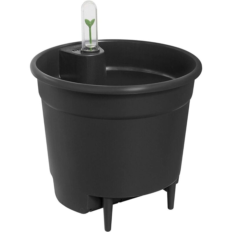 foto del prodotto sistema di autoirrigazione self watering insert 28cm living black elho