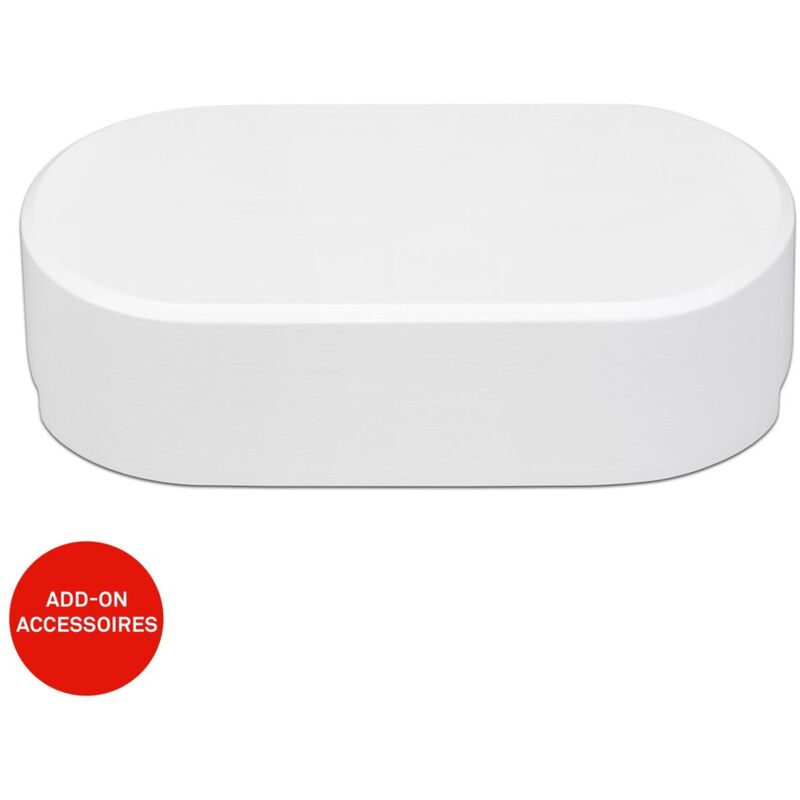 foto del prodotto sistema di binari briloner luxtrail, alimentazione, accessori, bianco