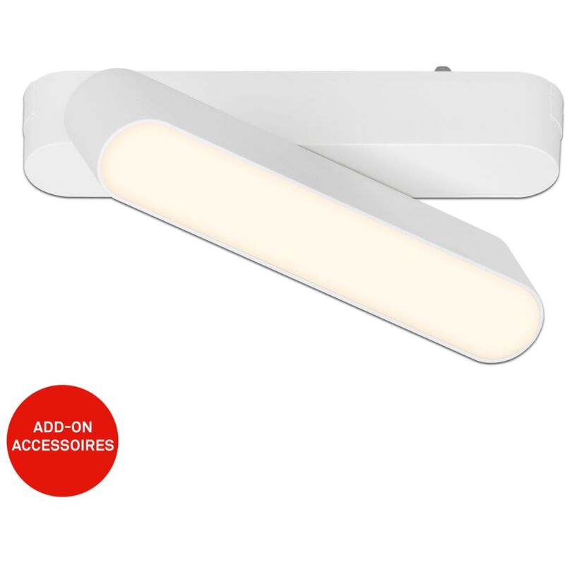 foto del prodotto sistema di binari briloner luxtrail, luce led, orientabile, bianco