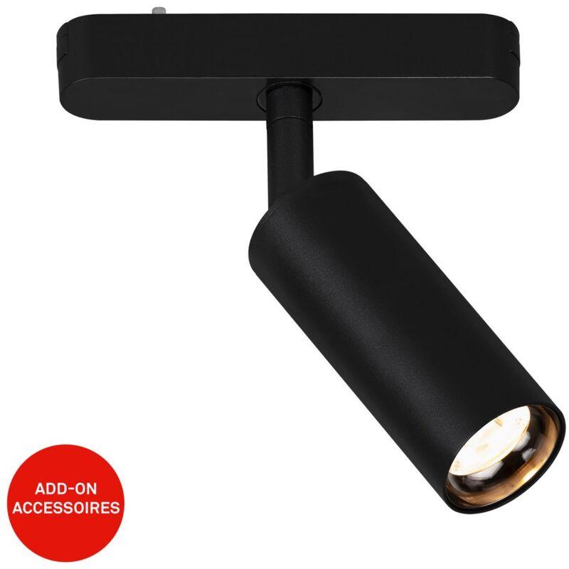 foto del prodotto sistema di binari briloner luxtrail, luce led, orientabile, nero