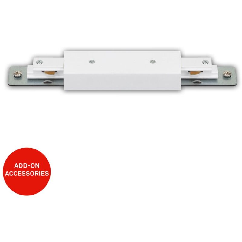 foto del prodotto sistema di binari briloner rail, alimentazione, accessori, bianco