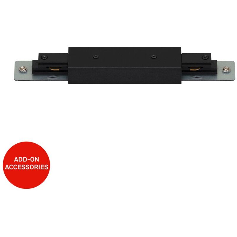 foto del prodotto sistema di binari briloner rail, alimentazione, accessori, nero