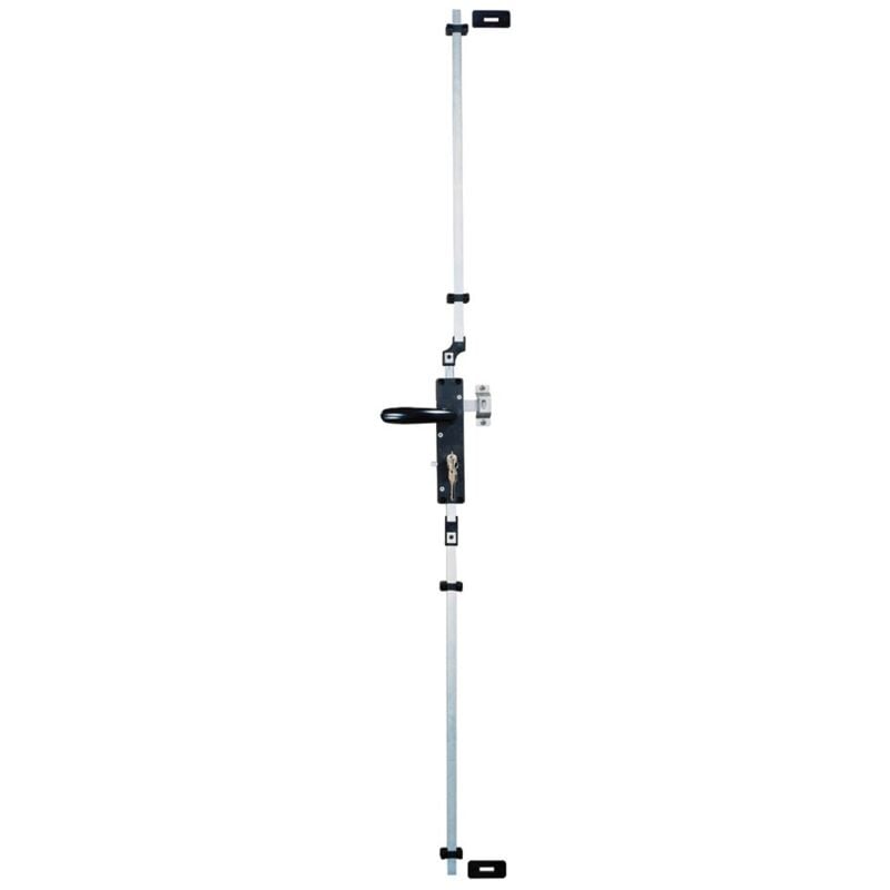 foto del prodotto sistema di chiusura multipunto tirard multireverso per tapparelle e porte da garage alluminio bianco profilo quadrato 7 eu wg591010q