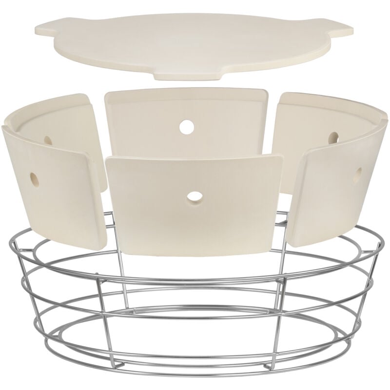 foto del prodotto sistema di cottura flessibile universale per barbecue sferico kit affumicatore 57 cm - bbq-toro