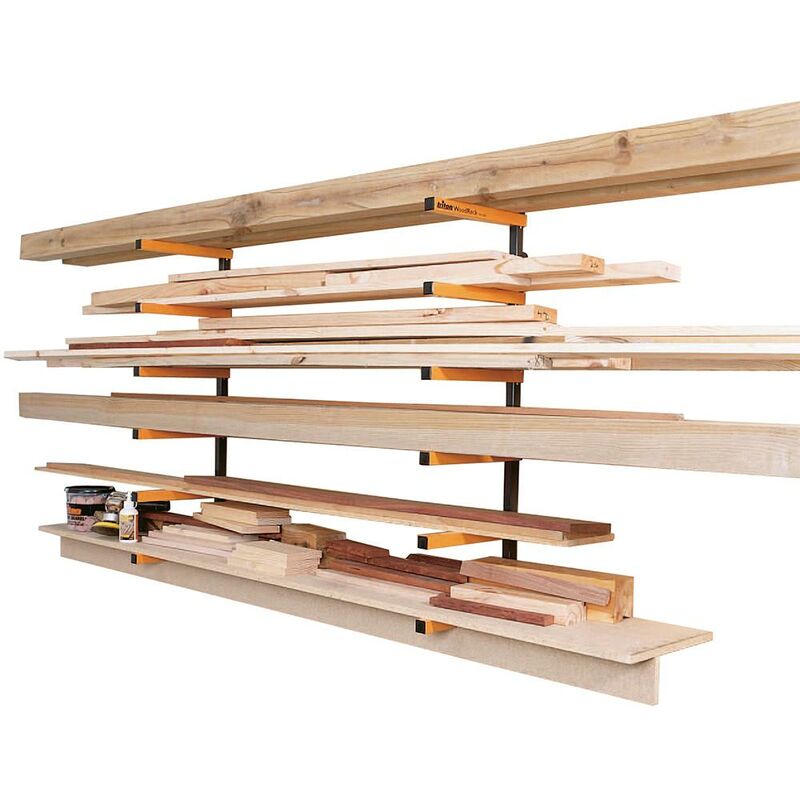 foto del prodotto sistema di immagazzinaggio legno a rastrelliera wra001