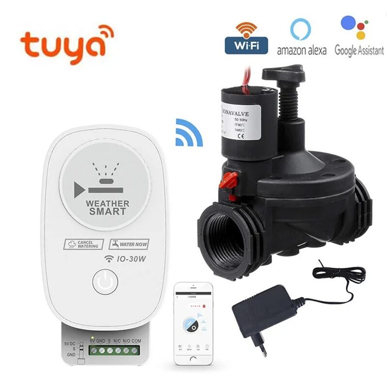 foto del prodotto sistema di irrigazione da giardino smart wifi tuya