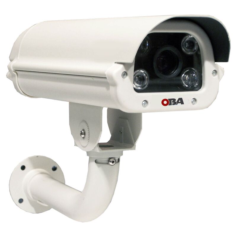 foto del prodotto sistema di lettura targhe oba ipa01w con tecnologia wdr anpr lpr per la massima precisione nella videosorveglianza stradale.