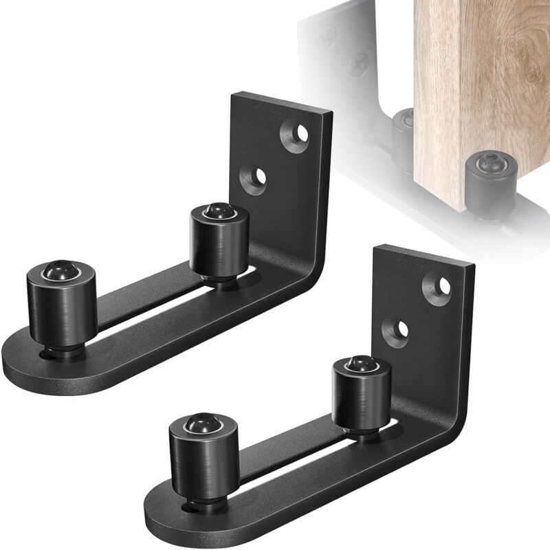 foto del prodotto sistema di porte scorrevoli a 2 pezzi, guida a pavimento, guida a rulli, porta scorrevole sistema di porte scorrevoli 8 in 1, guida a pavimento,