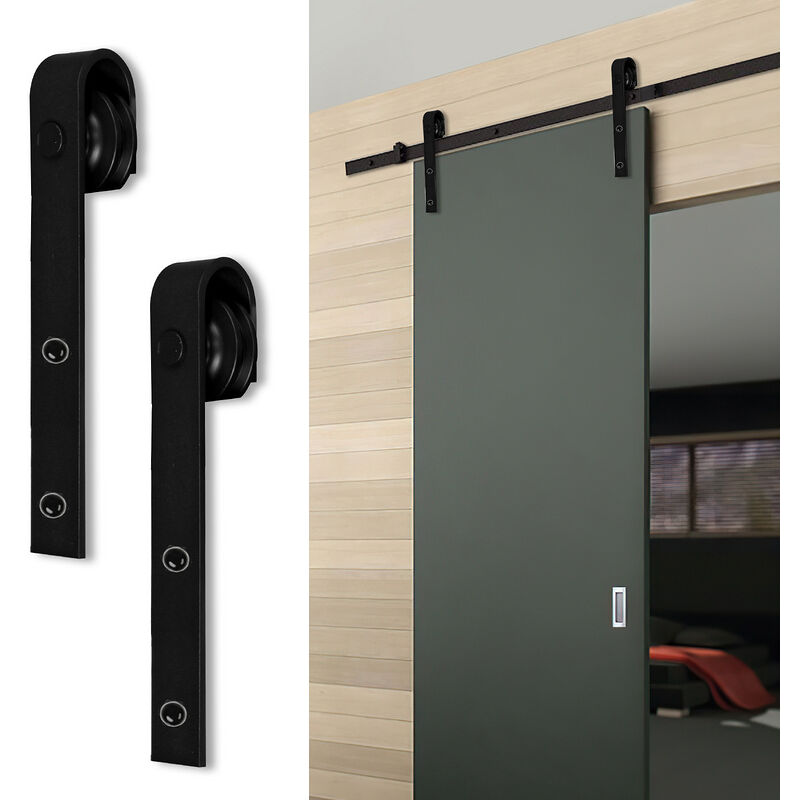 foto del prodotto sistema di porte scorrevoli stripes 152 cm sistema di porte scorrevoli ferramenta per binari ferramenta per porte in legno accessori per porte