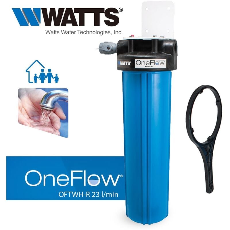 foto del prodotto sistema di prevenzione calcare oneflow oftwh r senza sali per impianti sanitari da 23 l min