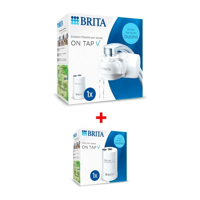 foto del prodotto sistema filtrante on tap pro v per il rubinetto sistema 2 filtri - brita