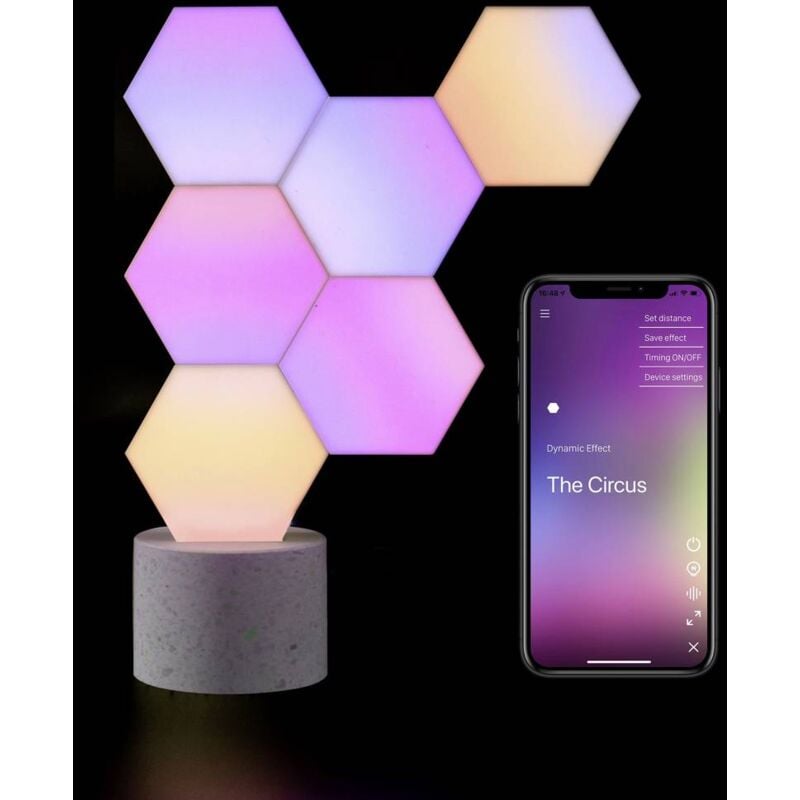 foto del prodotto sistema illuminazione smart home starter kit con modulo espansione rgbw alexa, google home cololight