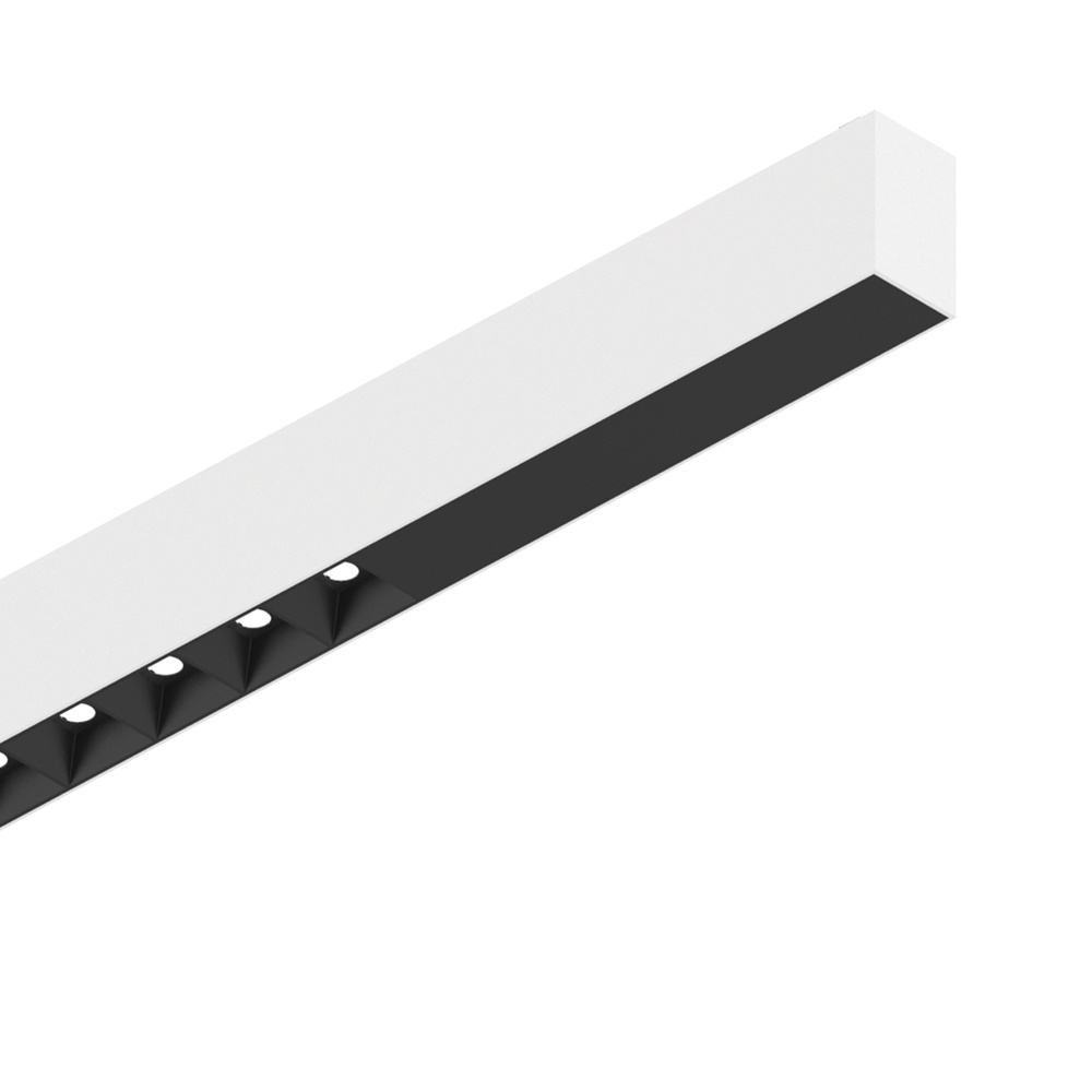 foto del prodotto sistema lineare binario fluo alluminio bianco led 30w 4000k l.180,5cm