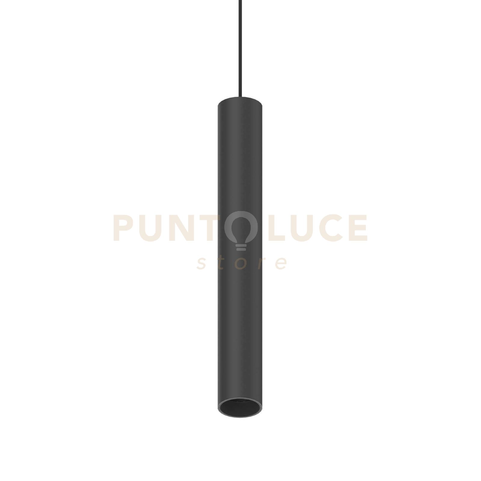 foto del prodotto sistema lineare ego pendant tube 12w 3000k on off bk