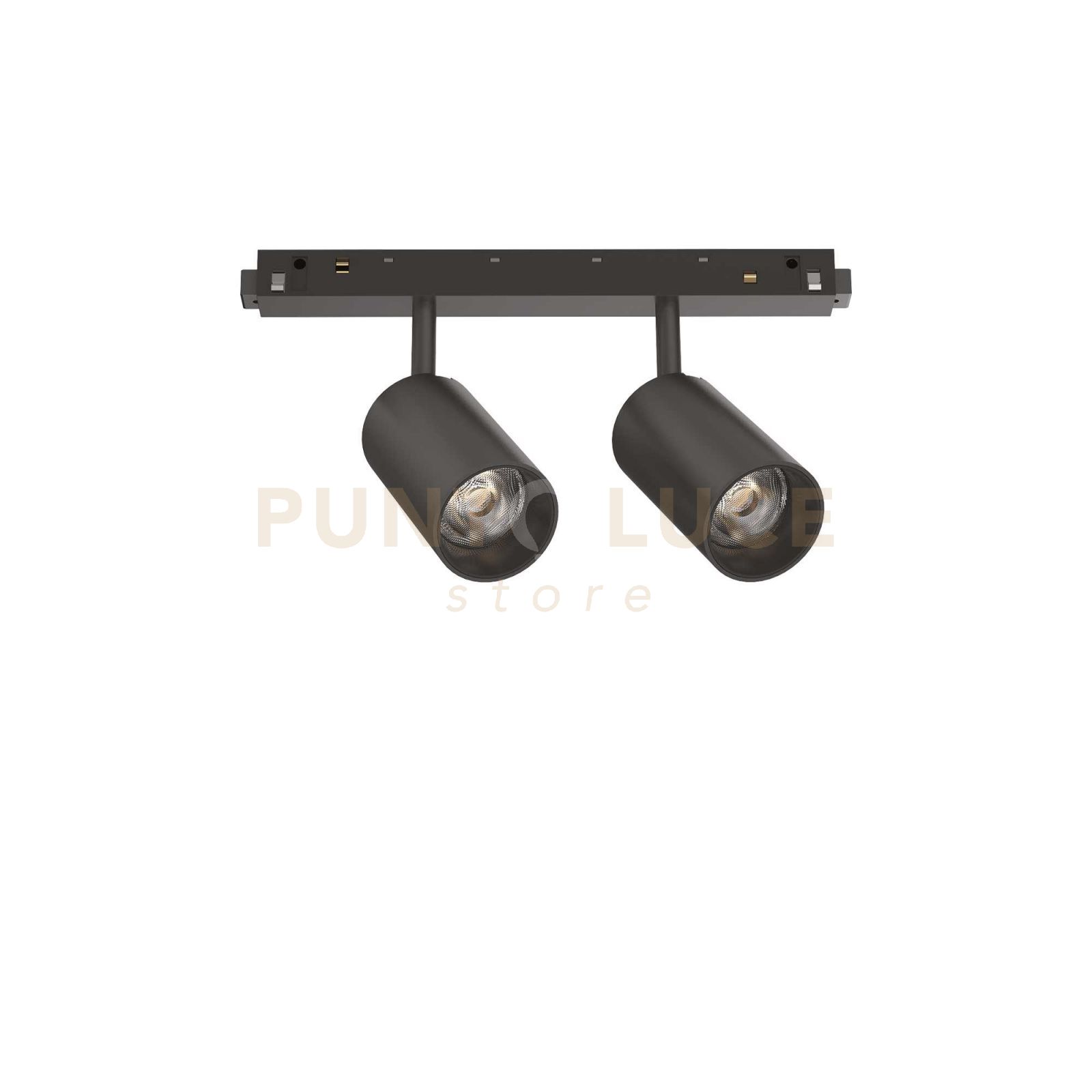 foto del prodotto sistema lineare ego track double 16w 3000k 1 10v bk
