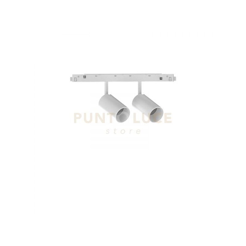 foto del prodotto sistema lineare ego track double 16w 3000k on off wh