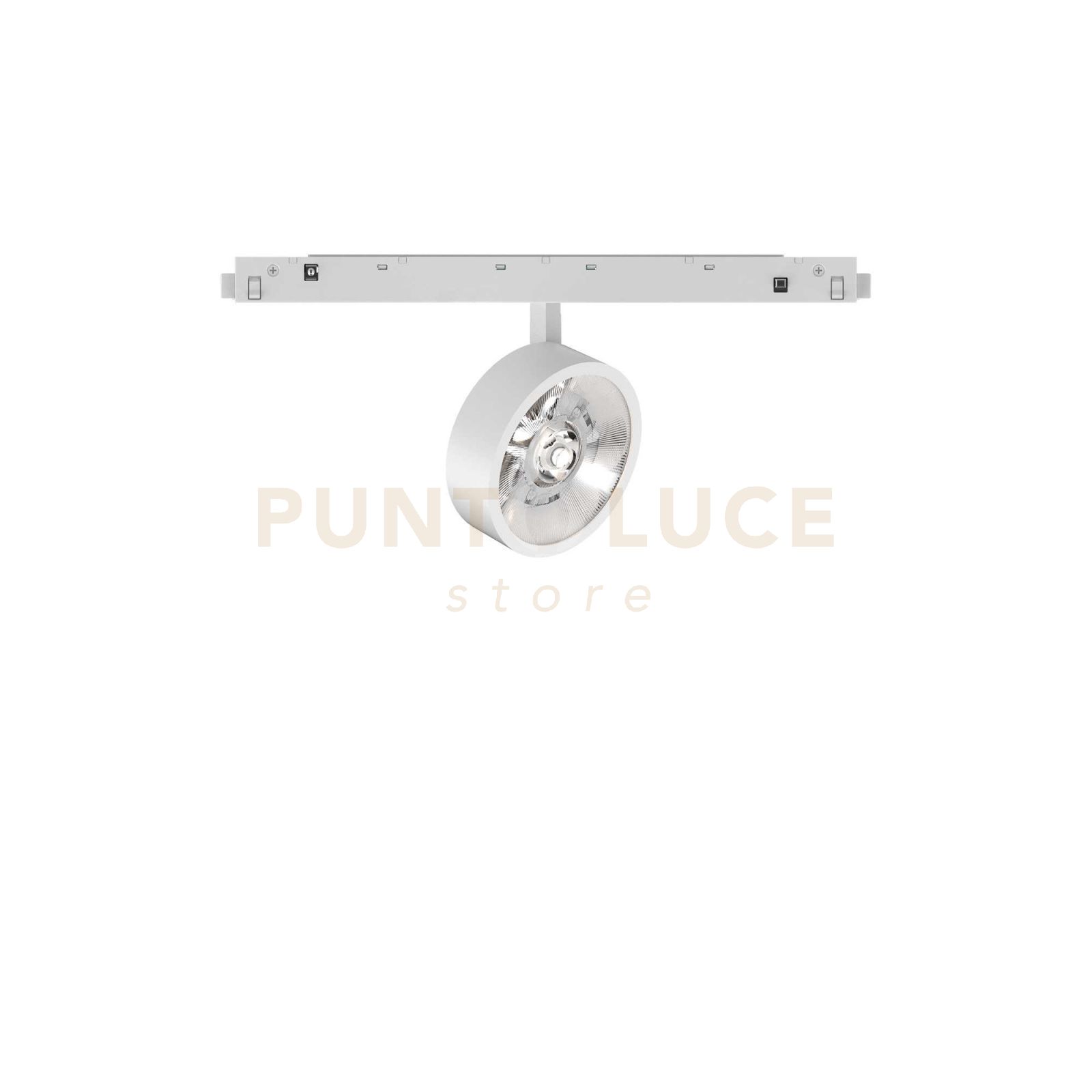 foto del prodotto sistema lineare ego track flat single 09w 3000k on off wh
