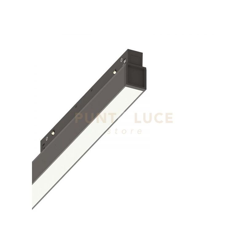 foto del prodotto sistema lineare ego wide 13w 3000k on off bk