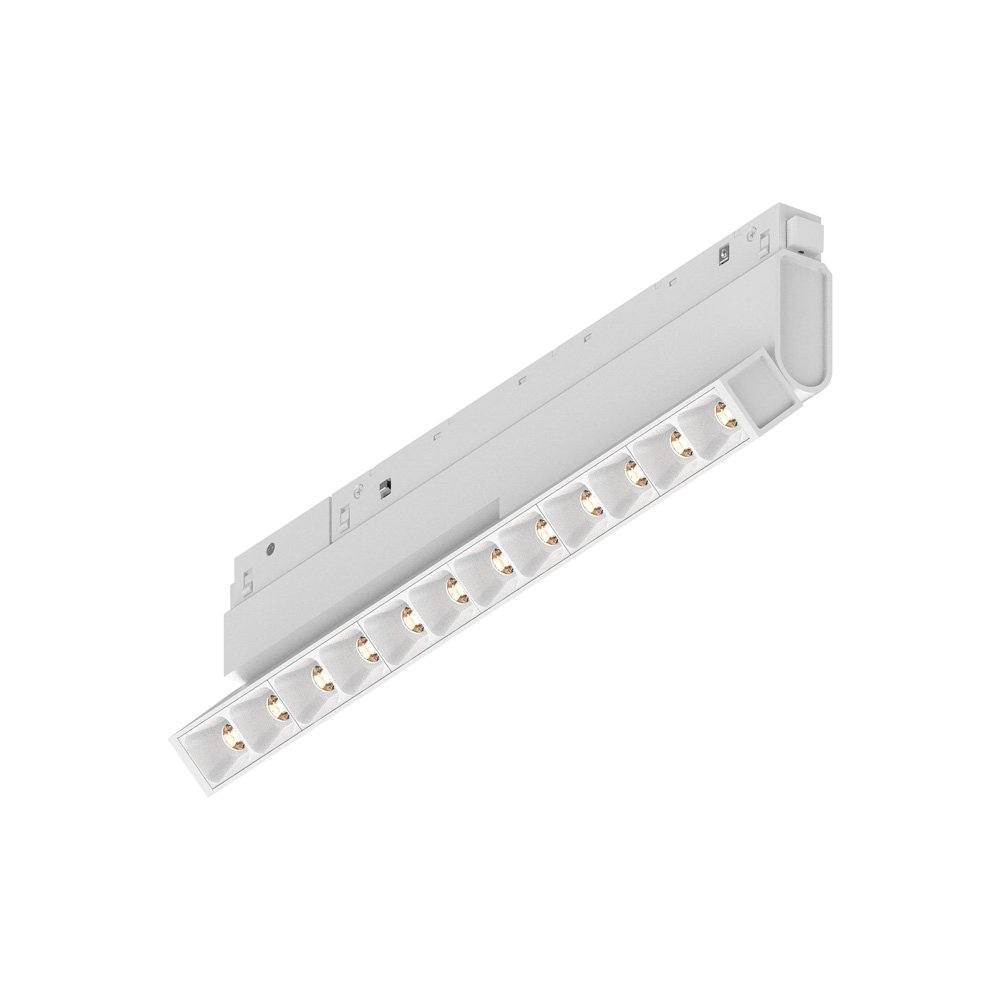 foto del prodotto sistema magnetico flessibile ego alluminio bianco 1 luce 13w 3000k luce calda
