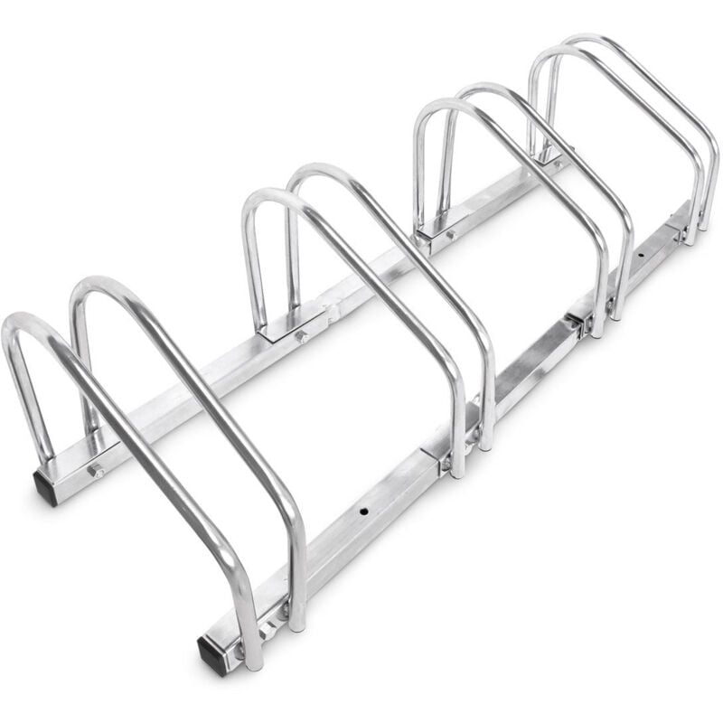 foto del prodotto sistema portabici portabici basculante 4 bici pratico garage a terra o a muro 3413003