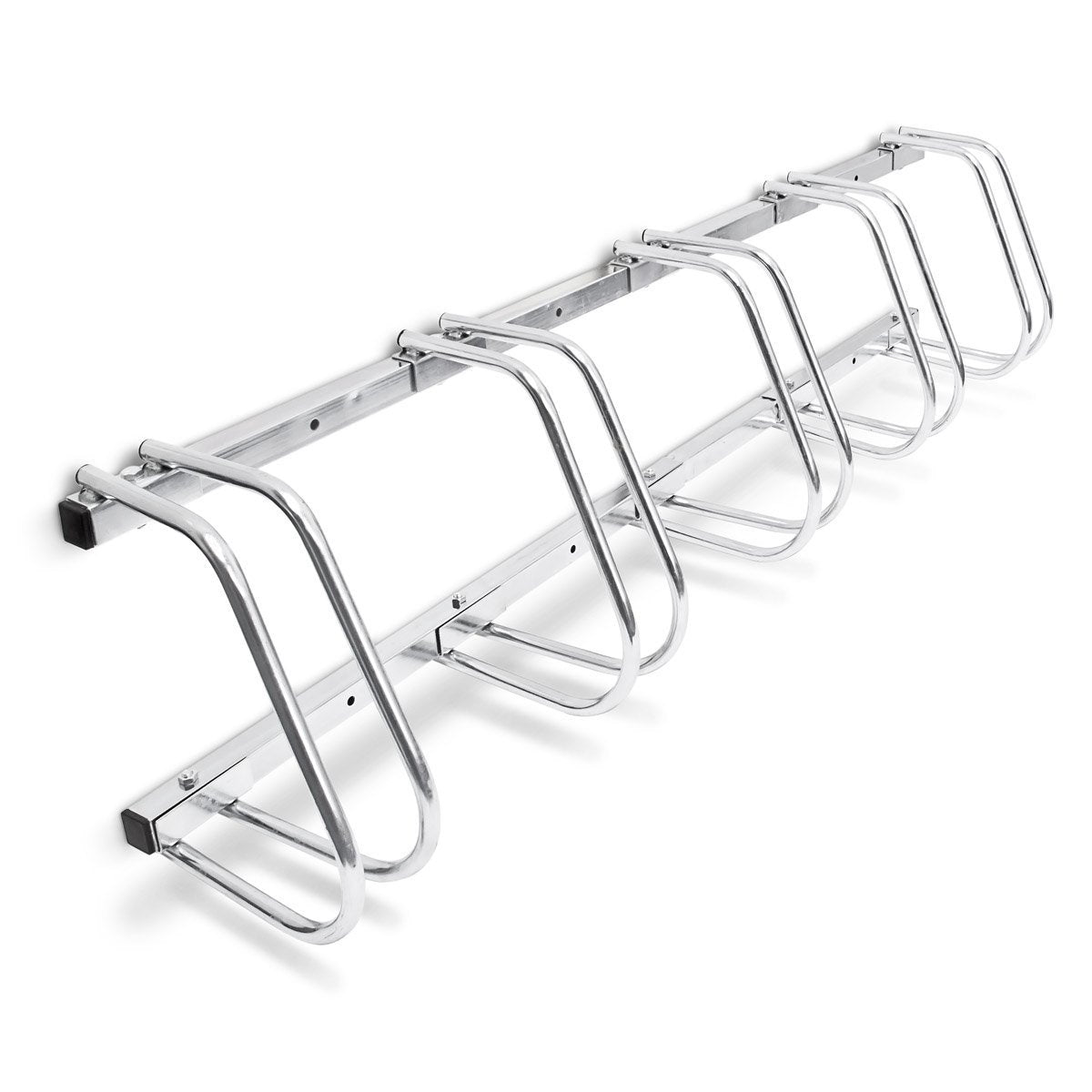 foto del prodotto sistema portabici portabici ribaltabile 5 bici pratico garage a terra o a muro 3413004