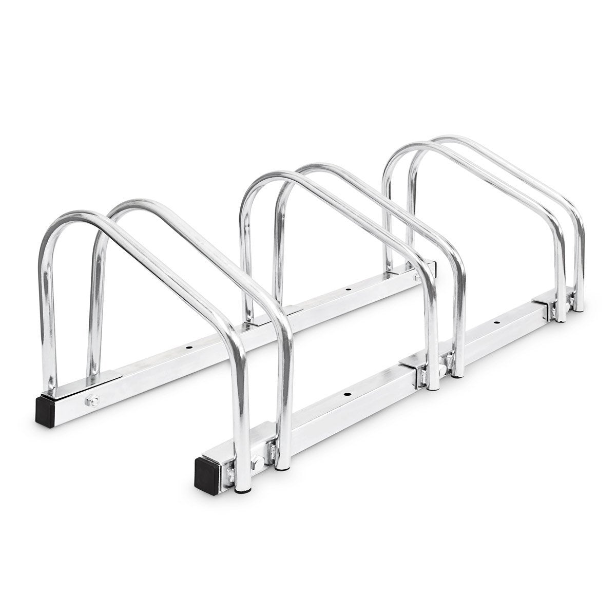 foto del prodotto sistema portabiciclette portabiciclette ribaltabile per 3 biciclette pratico garage a terra o a muro 3413002