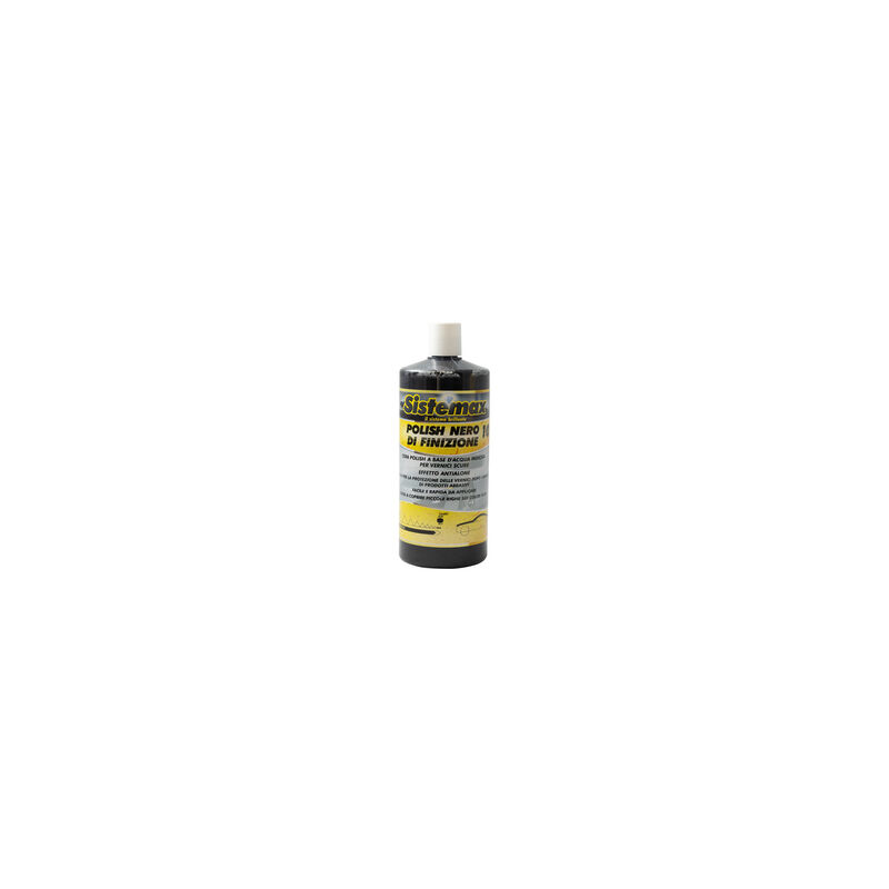 foto del prodotto sistemax polish nero 10 1 lt