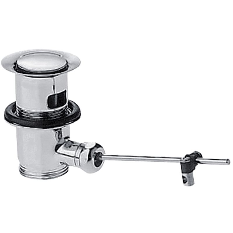 foto del prodotto sistemi di scarico sistema di scarico a tirante per rubinetti da lavabo o bidet, cromato 94139000 hansgrohe