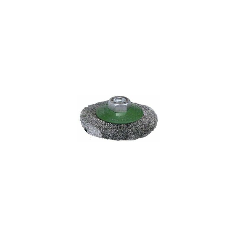 foto del prodotto sit c090i spazzola spazzole coniche in filo ondulato inox per smerigliatrice