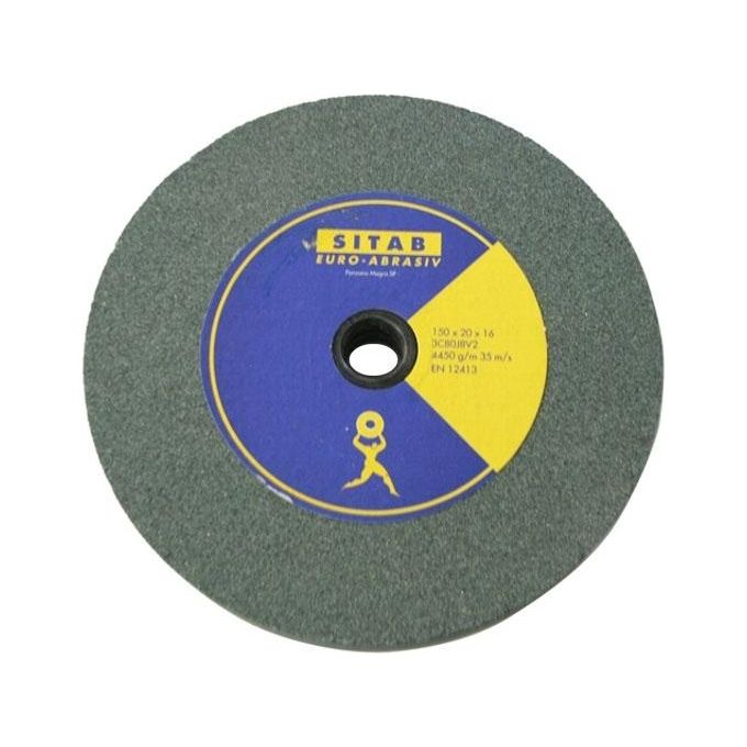 foto del prodotto sitab mola abrasiva 100x16 f.13,0 gr.80 vidia