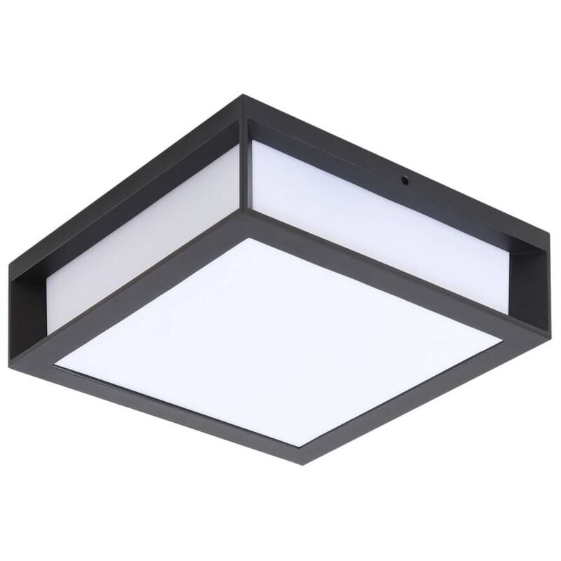 foto del prodotto sivana' in nero da alluminio - lindby