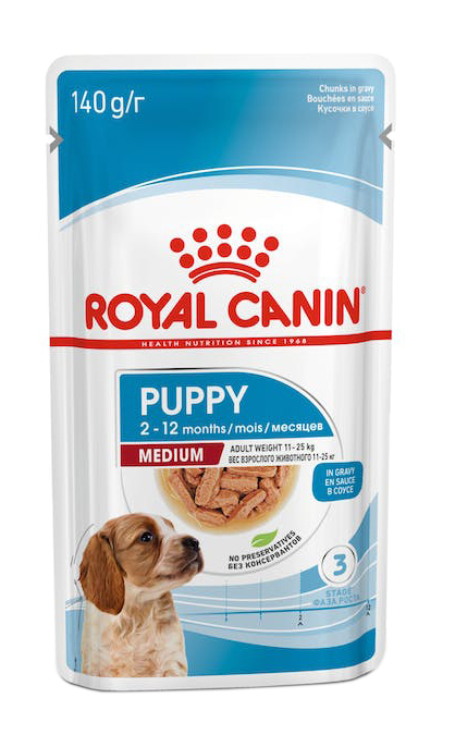 foto del prodotto size health nutrition medium puppy 140 g