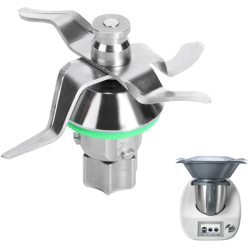 foto del prodotto sjlerst accessori di ricambio per lama frullatore in acciaio inossidabile per uso alimentare adatti per vorwerk bimby tm5