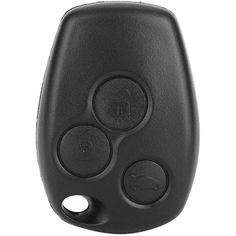 foto del prodotto sjlerst custodia a guscio per chiave remota per auto a 3 pulsanti adatta per renault logan sandero clio fluence vivaro master