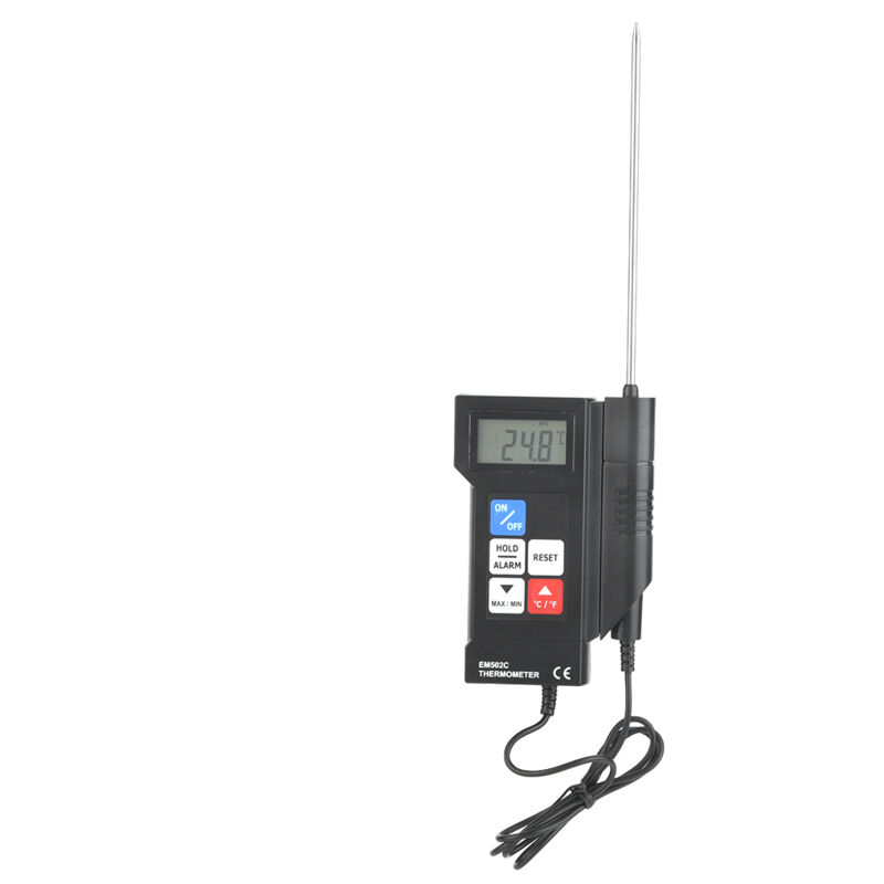 foto del prodotto sjlerst eosnow em502c termometro elettronico digitale professionale termometro per alimenti con sonda