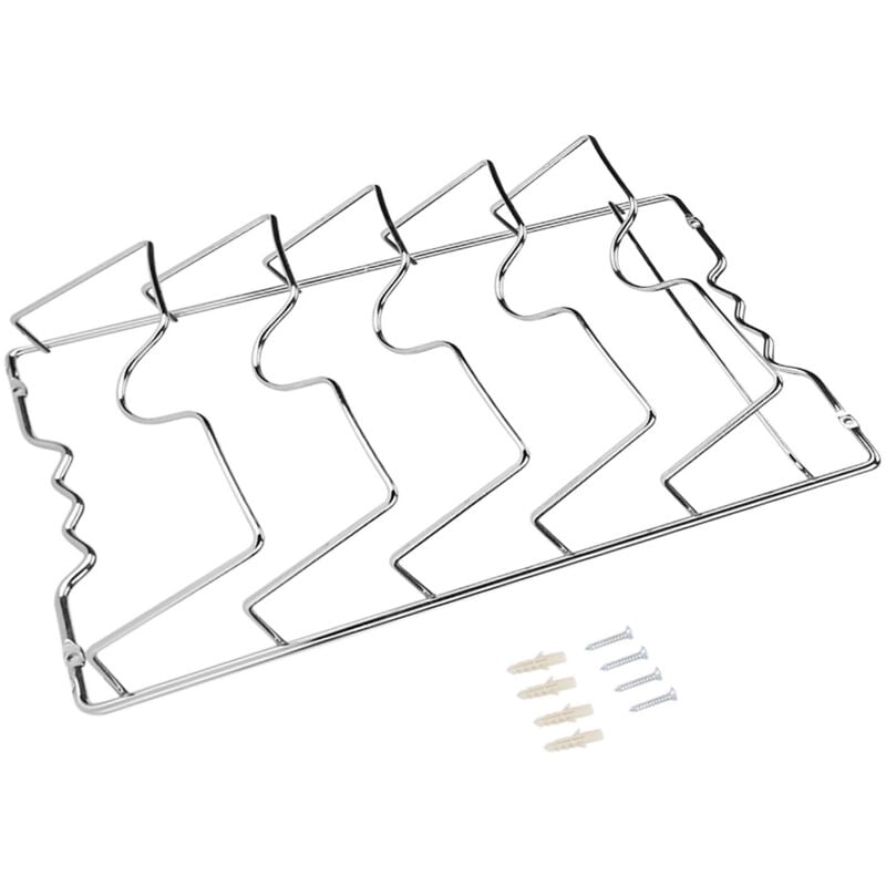 foto del prodotto sjlerst jeffergarden supporto per rack di stoccaggio per armadietti da cucina montato a parete porta per coperchi di pentole