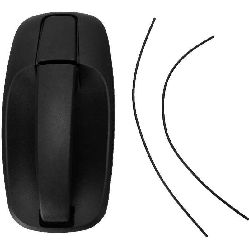 foto del prodotto sjlerst maniglia per porta interna maniglia per porta interna posteriore nera sinistra destra universale per renault trafic 2001 2008, interni auto