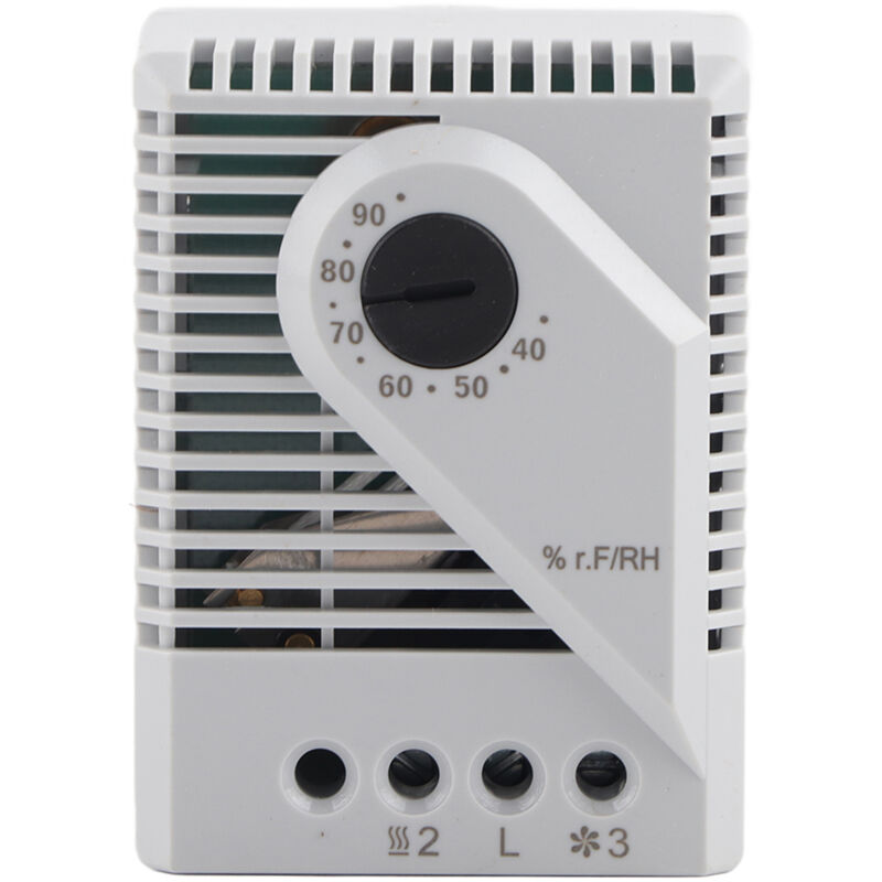 foto del prodotto sjlerst mfr012 termoventilatore igrostato con regolatore meccanico di umidit per regolatore di umidit per mobile tv
