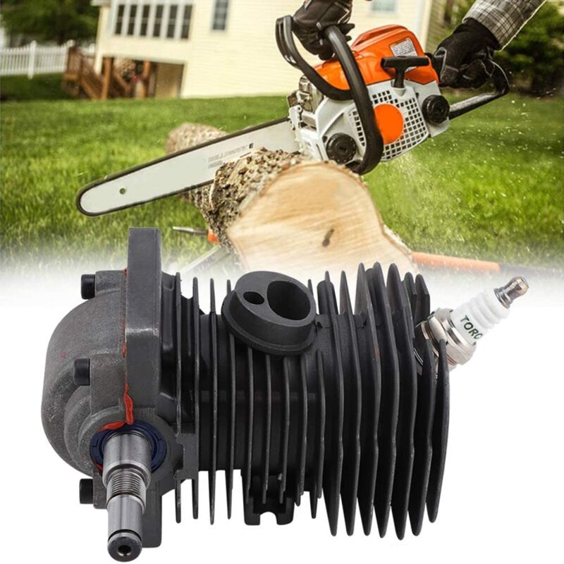 foto del prodotto sjlerst motore motore 38mm cilindro pistone albero motore per motosega stihl ms170 ms180 018